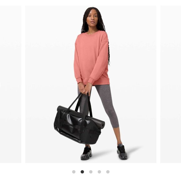 Lululemon Perfectly Oversized Crew in Brier Rose Size 4 - Picture 4 of 8